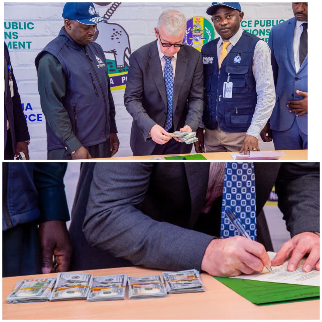 Nigeria Police Force successfully repatriates $23,000 to international romance scam victim